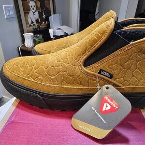 Vans Giraffe Mid Slip MTE-1 Shoes Brown / Black Mens Size 9 NEW VN0A5KQSY49